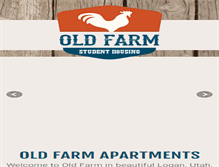 Tablet Screenshot of oldfarmstudenthousing.com